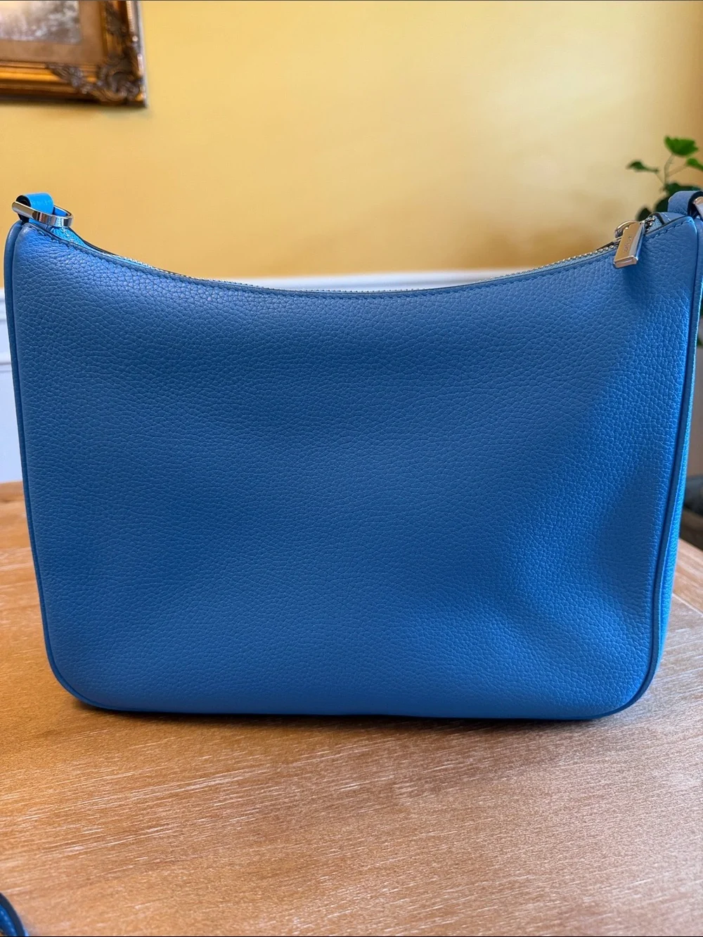 Kate Spade Blue Leather Crossbody/shoulder Bag with 2 Removable Straps - Picture 6 of 11